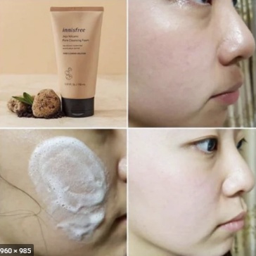 Sữa Rửa Mặt Tro Núi Lửa Innisfree Jeju Volcanic Pore Cleansing Foam 150g | BigBuy360 - bigbuy360.vn