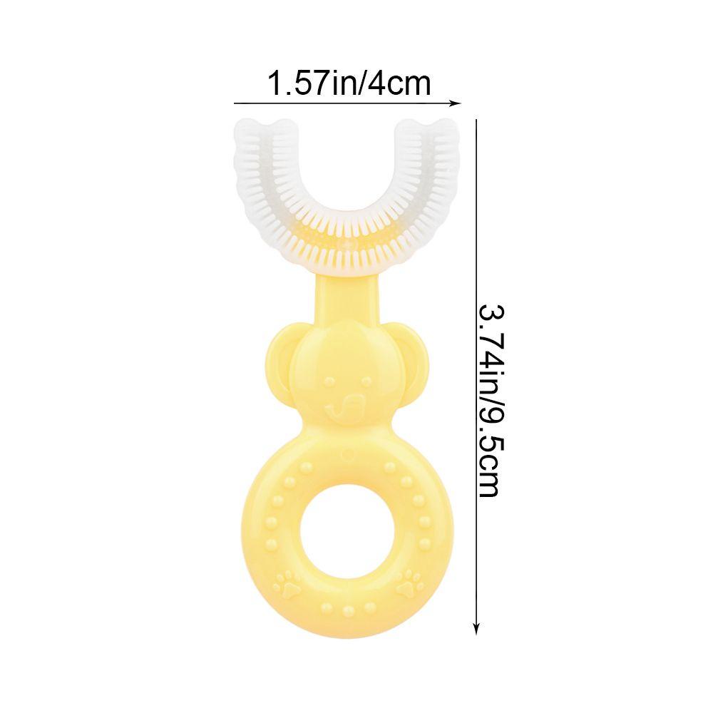 NIUYOU Bàn Chải Đánh Răng Hình Chữ U Cao Cấp Dành Cho Bé