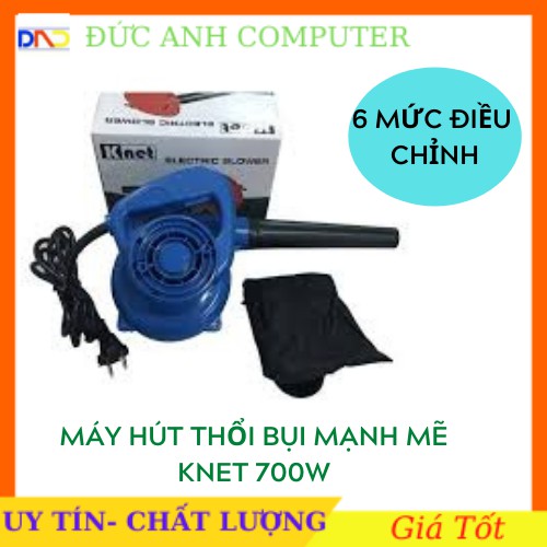 Máy hút và thổi bụi KNET BK-38 mạnh mẻ 700w 6 mức điều chỉnh chính hãng (xanh)