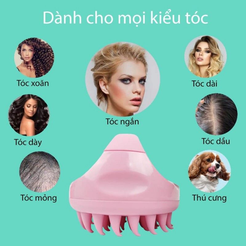 Lược gội đầu massage MASEKI - Nhật Bản