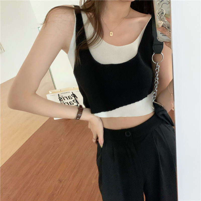 Áo Tank Top Sát Nách Thiết Kế Quyến Rũ Thời Trang Mùa Hè