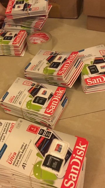 Thẻ Nhớ MicroSDHC 8GB CLASS 10 KÈM ADAPTER