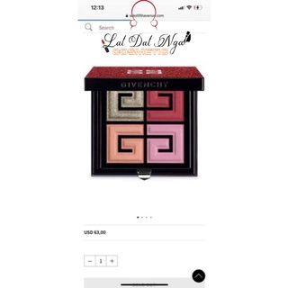 Phấn mắt Givenchy Red Lights Limited Edition