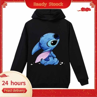 2021 Interstellar Baby Stitch Kids Boys Áo chui đầu Cô gái có mũ trùm đầu Áo khoác có mũ trùm đầu Áo khoác cho trẻ sơ sinh