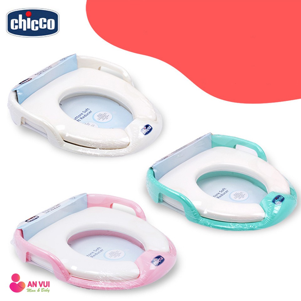 Bệ Thu Nhỏ Bồn Cầu Chicco Cho Bé Tự Lập Đi Vệ Sinh, Toilet Thu Nhỏ - An Vui Mom&amp;Baby