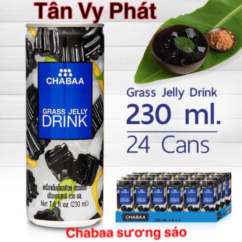 Nước giải khát Sương Sáo Chabaa 230ml THÁI LAN ( 1thùng 24lon)