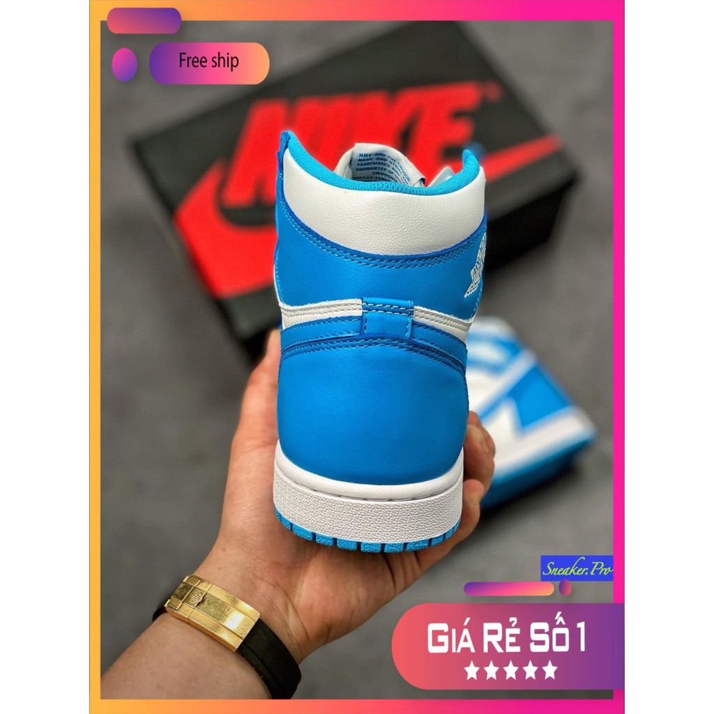 Giày thể thao AIR Jordan 1 Retro UNC siêu đẹp cho nam và nữ siêu đẹp | BigBuy360 - bigbuy360.vn