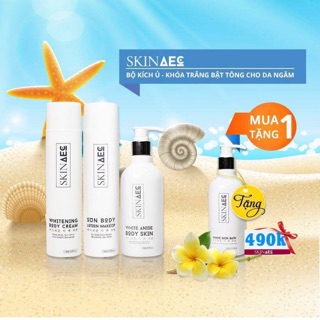 Bộ sản phẩm trắng da Skin Aec