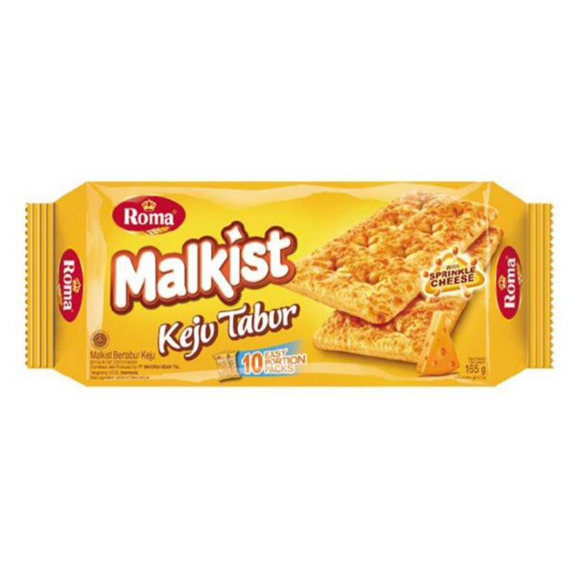 BÁNH QUY GIÒN ROMA MALKIST PHÔ MAI 165g