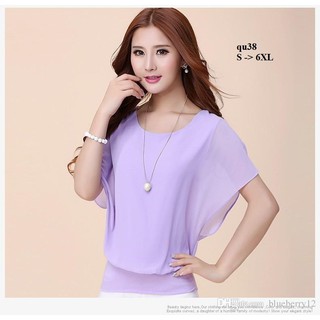 TOP158QU ÁO THUN PHỐI VOAN