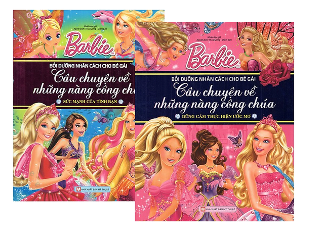 Sách - Combo:Barbie - Bồi Dưỡng Nhân Cách Bé Gái -Câu Chuyện Về Những Nàng Công Chúa(02 Cuốn)