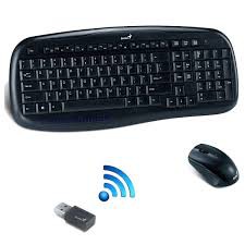 COMBO PHÍM+CHUỘT K DÂY GENIUS KB8000 (chính hãng) - keyboard+mouse WIFI