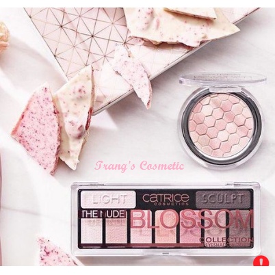 TESTER Phấn mắt Catrice The Nude Blossom Collection Eyeshadow Palette
