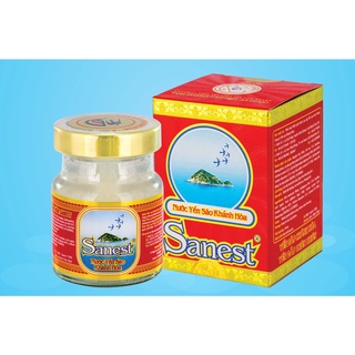 Nước Yến Sào Sanest Yến Sào Khánh Hòa lọ 70ml, có đường, không đường