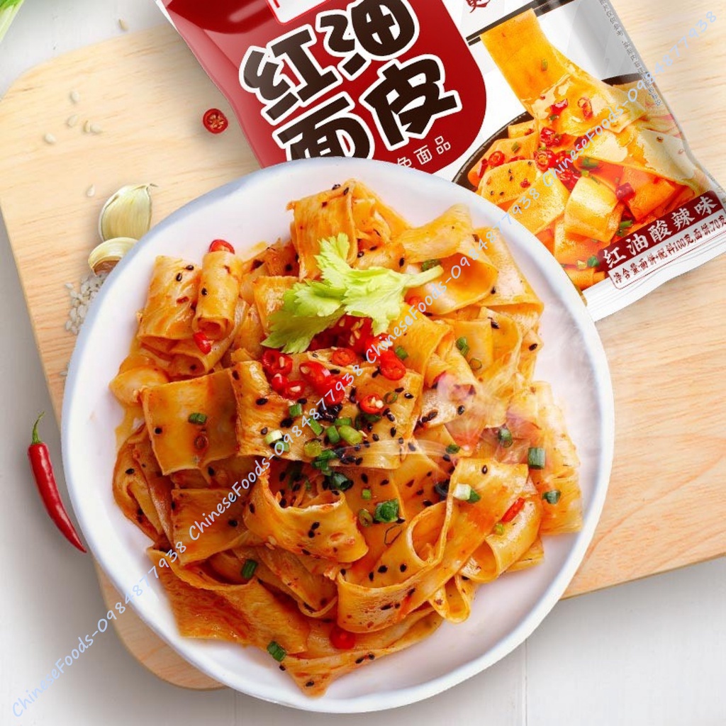 Mì Trộn Dầu Cay Tứ Xuyên AKuan, Phở Trộn Dầu Cay A Khoan