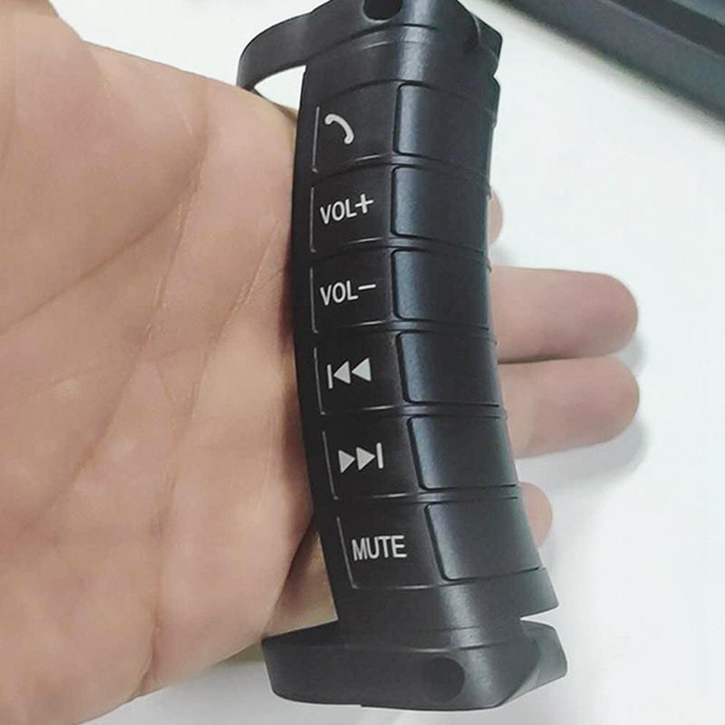 Nút Điều Khiển Từ Xa Gắn Vô Lăng Xe Hơi Tích Hợp Bluetooth Đa Năng Cho Đầu DVD 2DIN