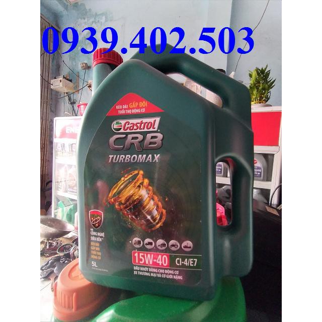 Dầu động cơ Castrol CRB Turbomax 15w40 5 lít