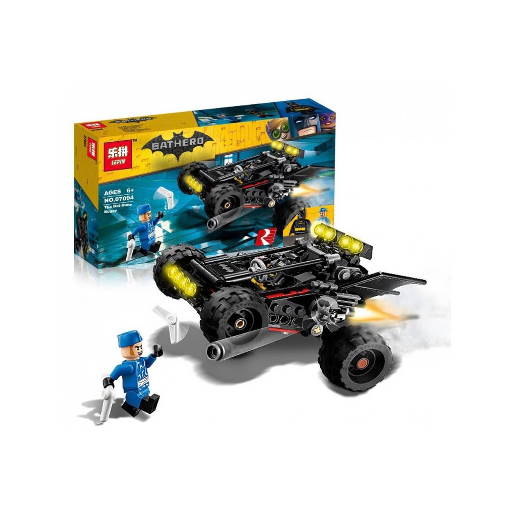 LEGO LEPIN 07094 - XE ĐỊA HÌNH BUGGY CỦA BATMAN - 222 CHI TIẾT