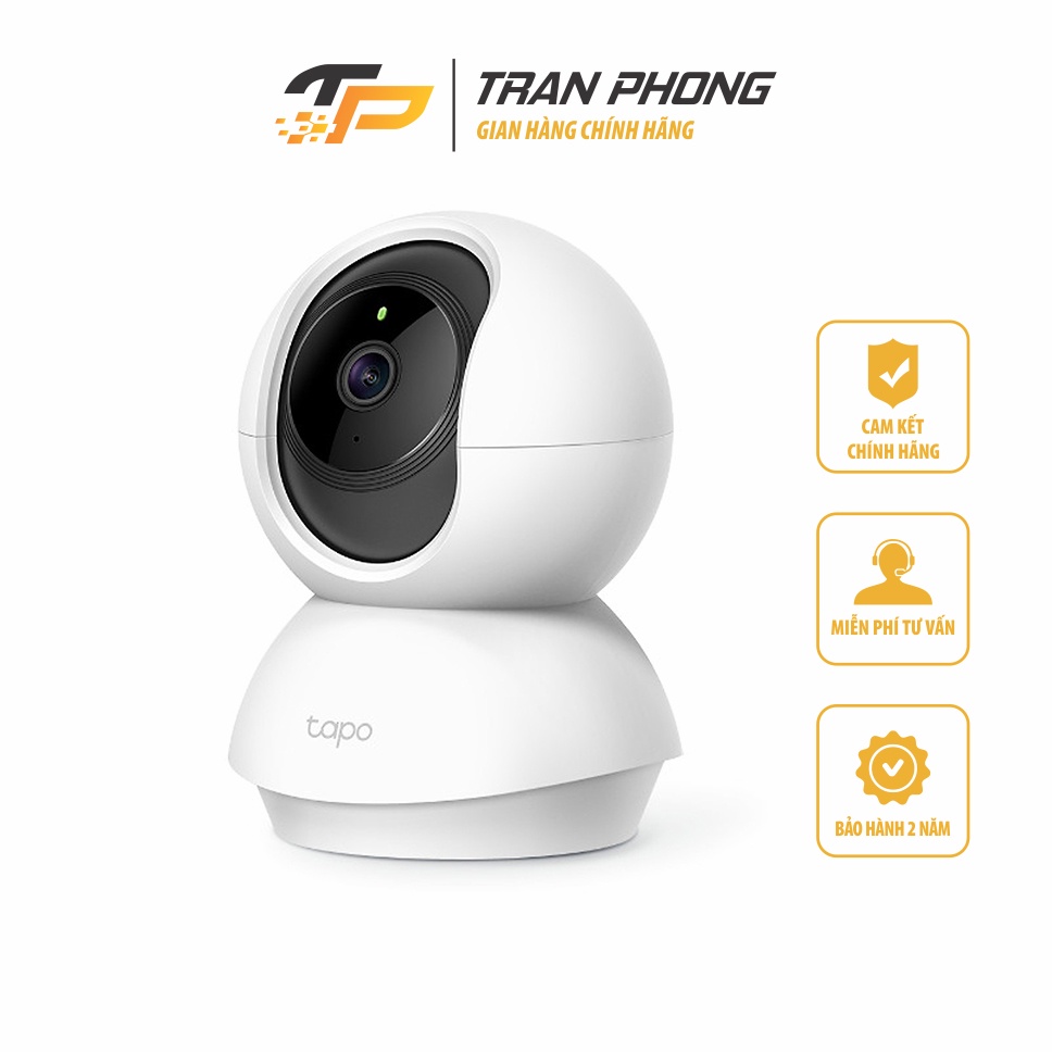 Camera WiFi TP-Link Tapo C200 1080P (2MP) Điều Chỉnh Hướng xoay 360 độ - Hàng Chính Hãng