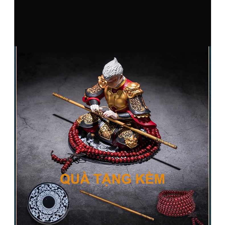 Mô hình tượng Ngộ Không Tề Thiên Đại Thánh ngồi thiền tịnh Tâm - Wukong Tây Du Ký