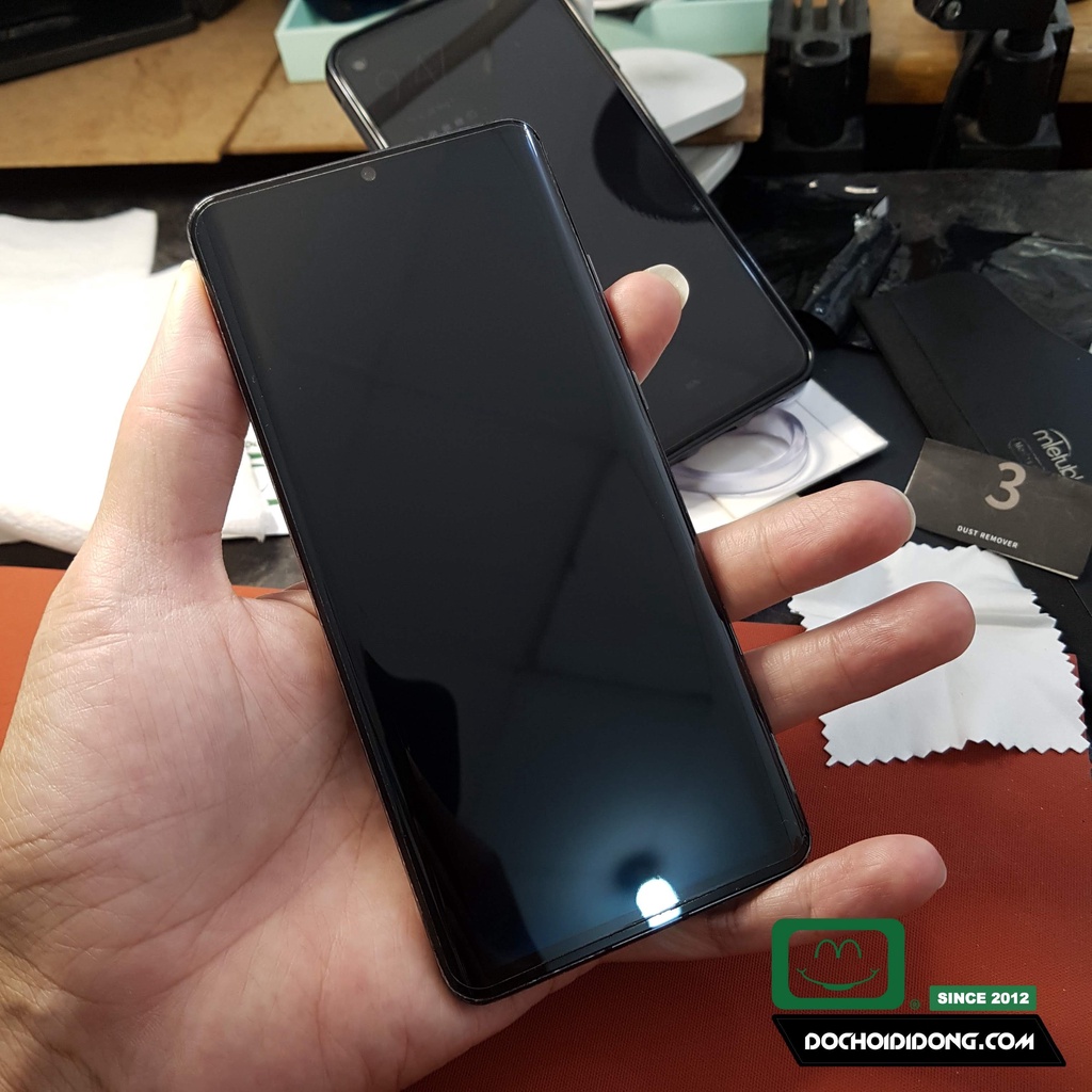 Miếng dán màn hình polime UV kháng khuẩn cao cấp dành cho Huawei P30 / P30 Pro