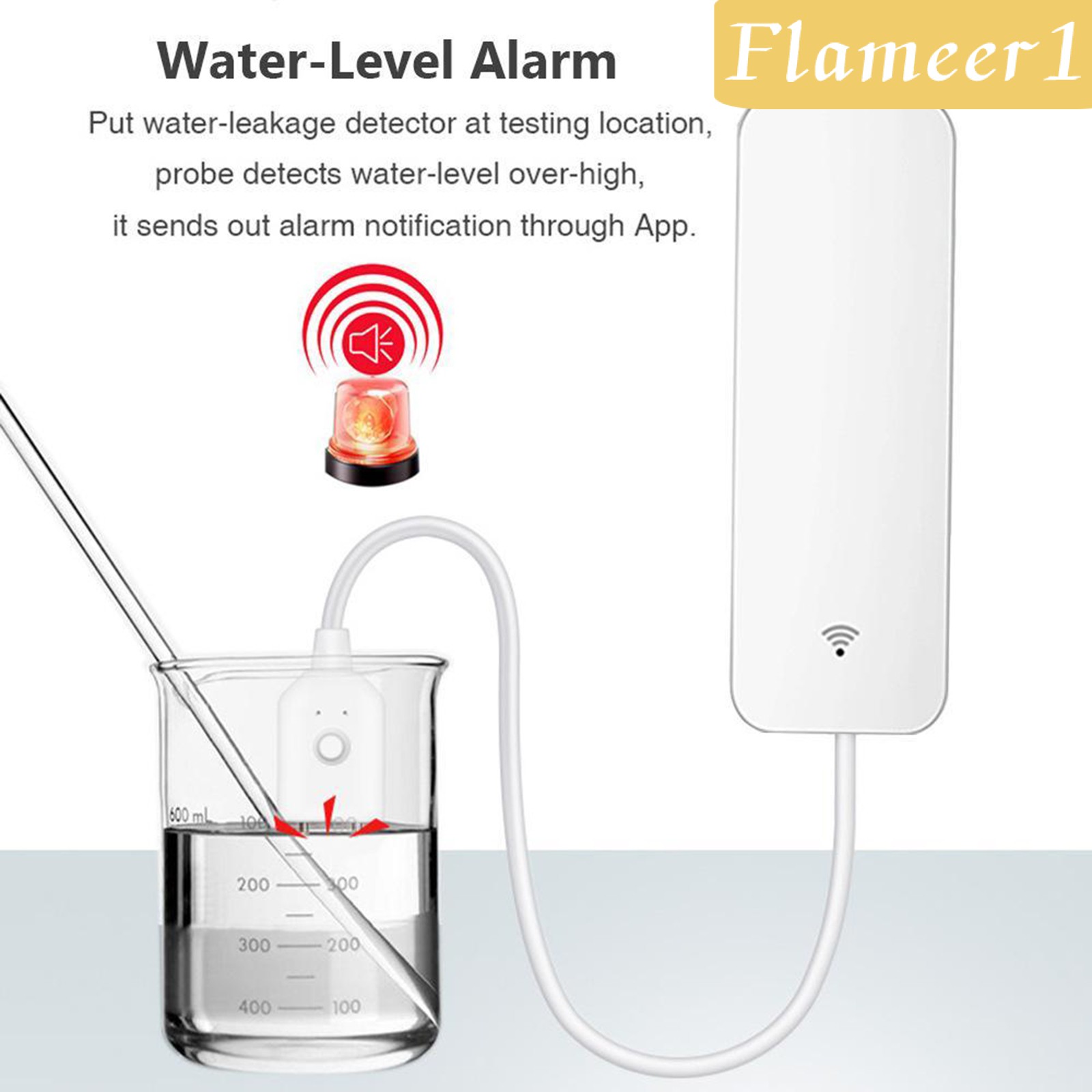 Cảm Biến Rò Rỉ Nước Chống Rò Rỉ Wifi Flameer1