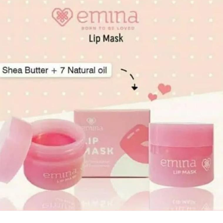 (Hàng Mới Về) Mặt Nạ Môi Emina 9g / 9g Chất Lượng Cao