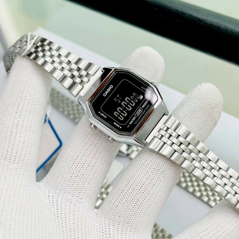 Đồng hồ nữ dây thép LA680 chính hãng new fullbox