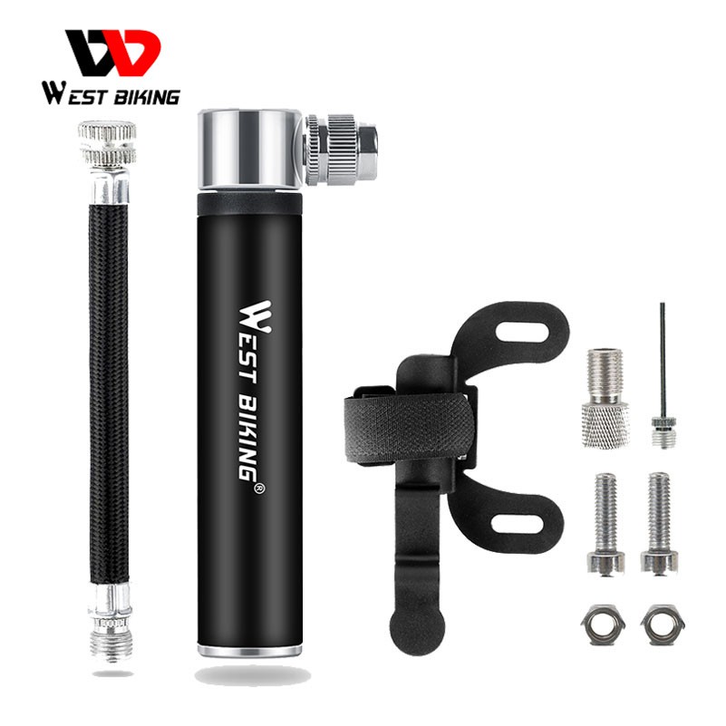 Bơm xe đạp Mini WEST BIKING 120PSI