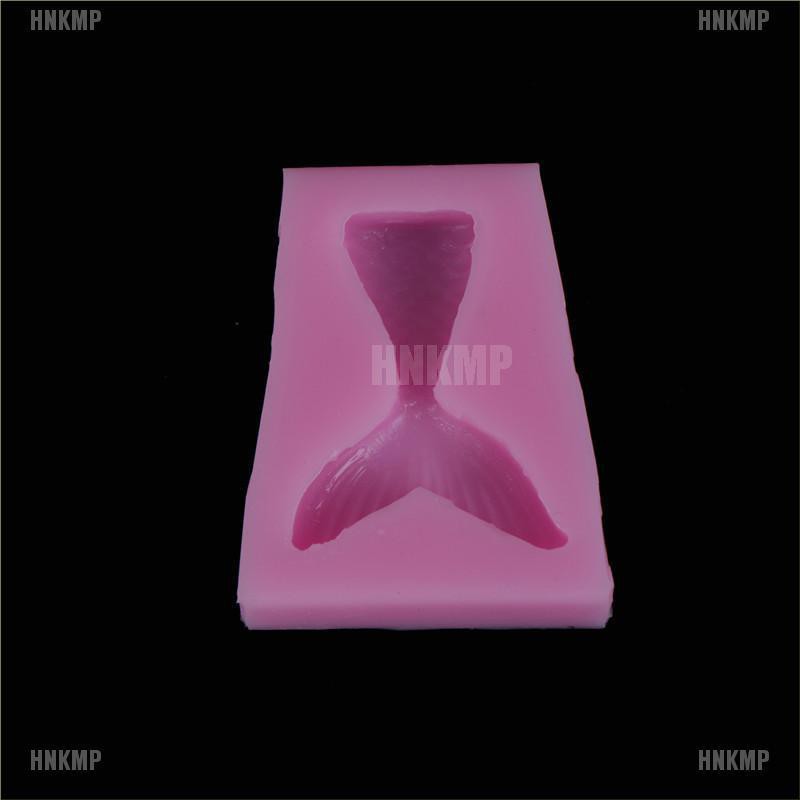 Khuôn silicon làm kẹo đường hình đuôi nàng tiên cá