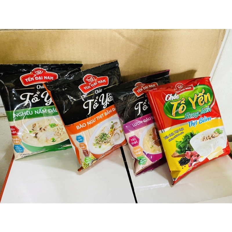 Cháo Tổ Yến Gói 50g Đủ Vị Đại Nam