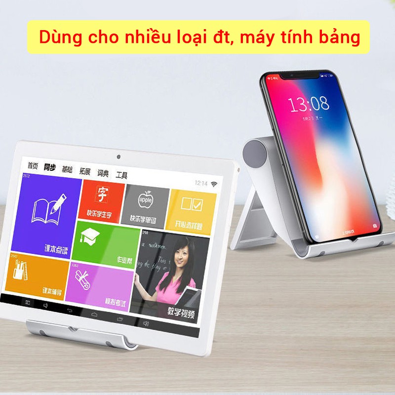 Giá kẹp điện thoại đa năng Sten S059, đế kẹp điện thoại để bàn loại nhựa cho iphone, samsung, xiaomi, oppo