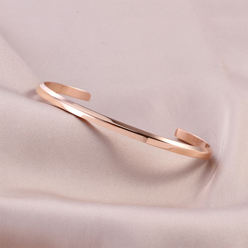 Vòng tay cuff Nam Nữ Phong cách Hàn Quốc - No Box