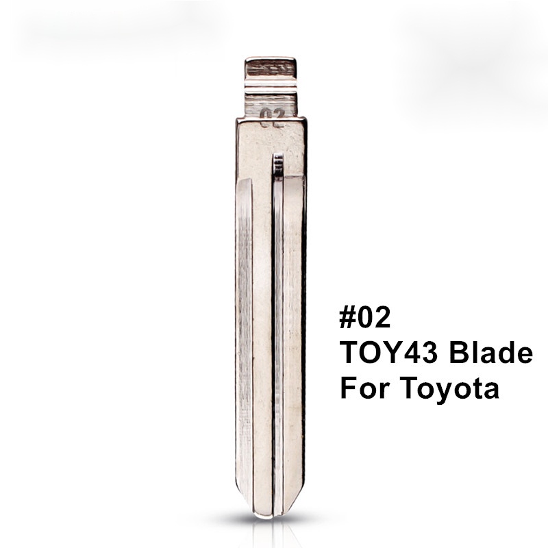 (Bán Chạy) 020) 020# Lật Chìa Khóa Dạng Lưỡi Dao Cho Xe Toyota Fortuner Innova Hiace Hilux Avanza Yaris Vios Rav4