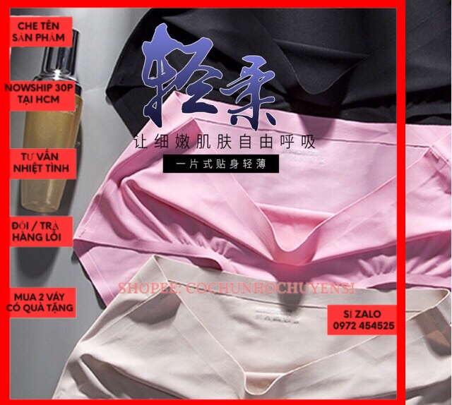 Combo 5 quần lót su thun lạnh - cạp cao đủ màu mới về ( size L và size M ) - CÔ CHỦ NHỎ CHUYÊN SỈ