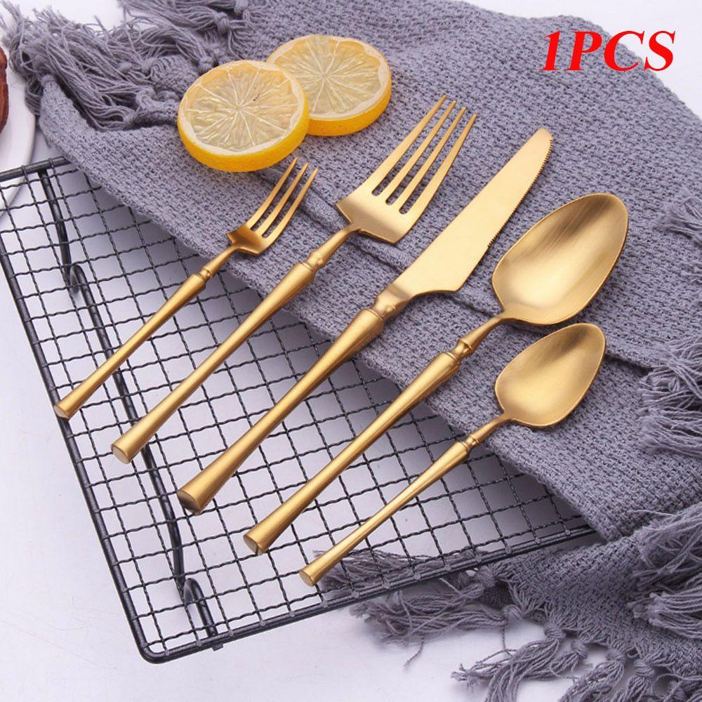 Bộ Muỗng Nĩa 1 Món Tiện Dụng Cho Bàn Ăn|Nhẫn Thép Không Gỉ