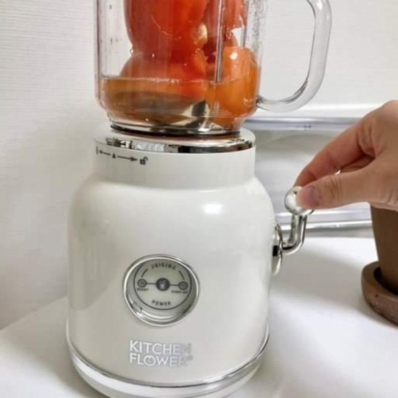 Máy xay sinh tố 𝐑𝐞𝐭𝐫𝐨 𝐊𝐢𝐭𝐜𝐡𝐞𝐧 𝐅𝐥𝐨𝐰𝐞𝐫 Nội địa Hàn