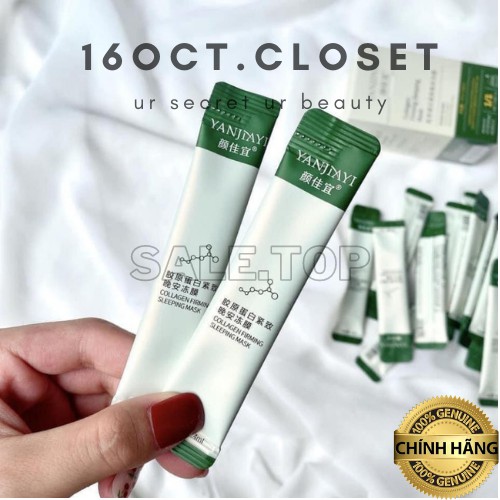 Mặt nạ ngủ thạch collagen nâng cơ, căng bóng, bổ sung collagen gấp 5 lần - sale.top