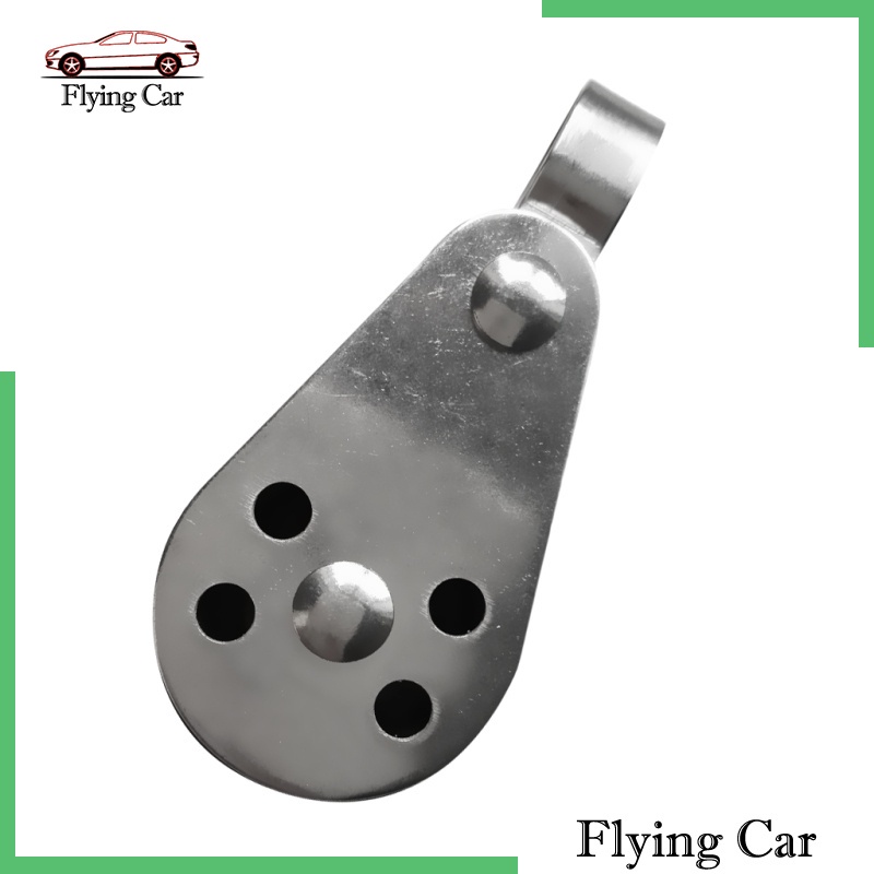 [giá giới hạn] Marine Sheave Stainless Steel Single Pulley for Kayak Anchor Trolley System