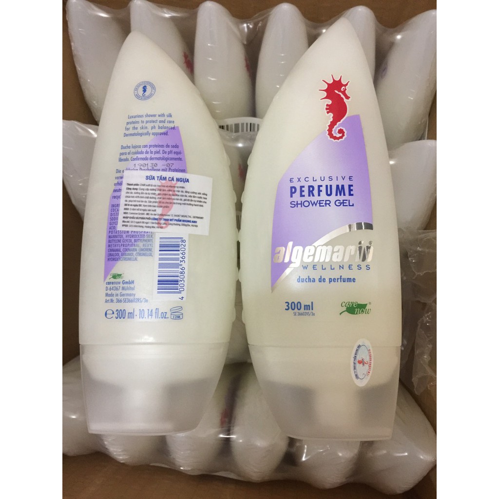 Sữa Tắm Cá Ngựa Algemarin 300ml (chính hãng- có tem chống hàng giả)