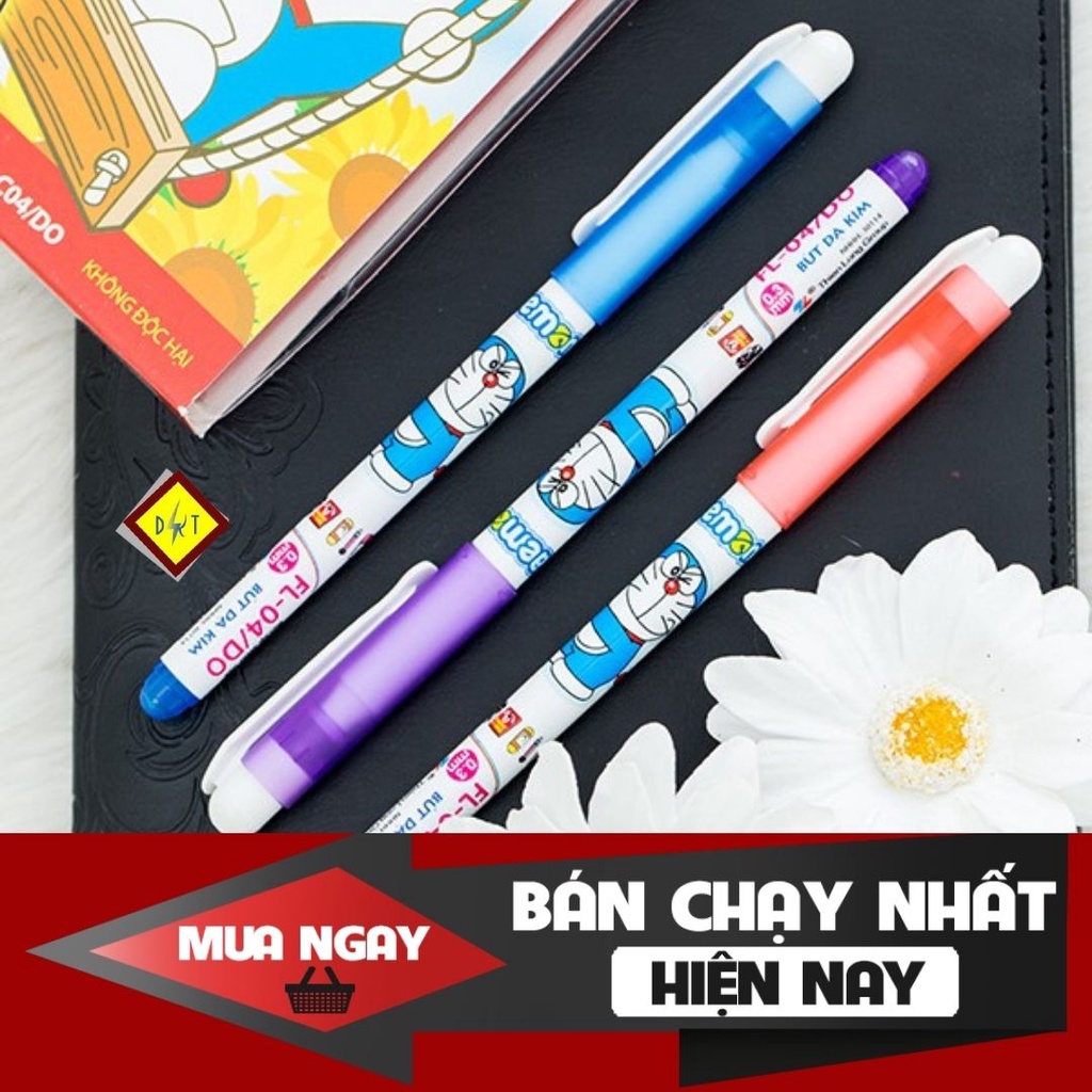 Bút lông kim Thiên Long FL 04 chính hãng Viết Lông Kim Đủ 3 Màu XANH-ĐỎ-ĐEN