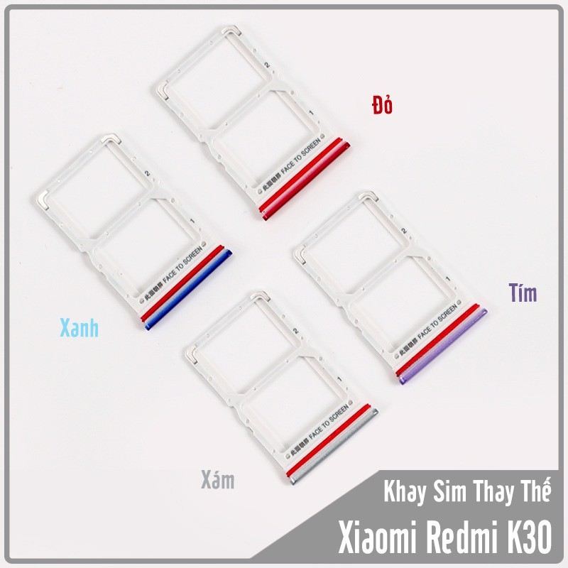 Khay SIM thay thế cho máy Xiaomi Pocophone X2 - Redmi K30