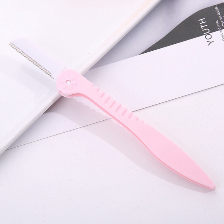 Dao tỉa lông mày có thể gập lại tiện dụng cho nữ [màu ngẫu nhiên] DANA