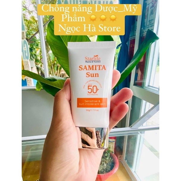 Chống Nắng Samita Sun 50+ Dược Mỹ Phẩm