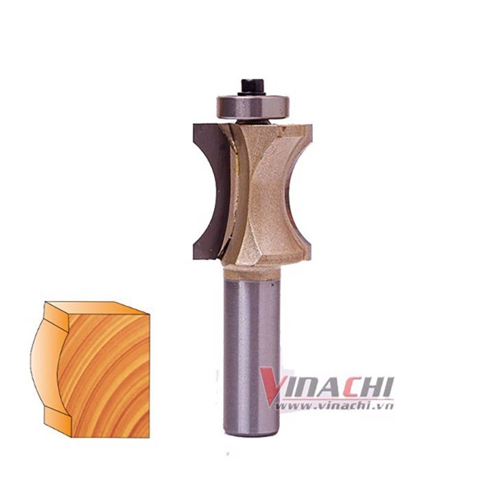 MŨI SOI BÁN NGUYỆT DỌC TIDEWAY AC0604 CỐT 12.7MM - 1  MŨI