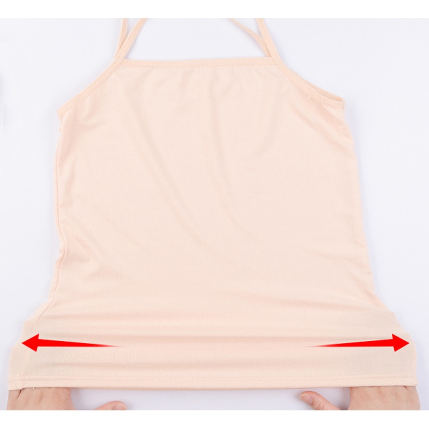 Áo 2 dây màu sắc đơn giản cho phái nữ