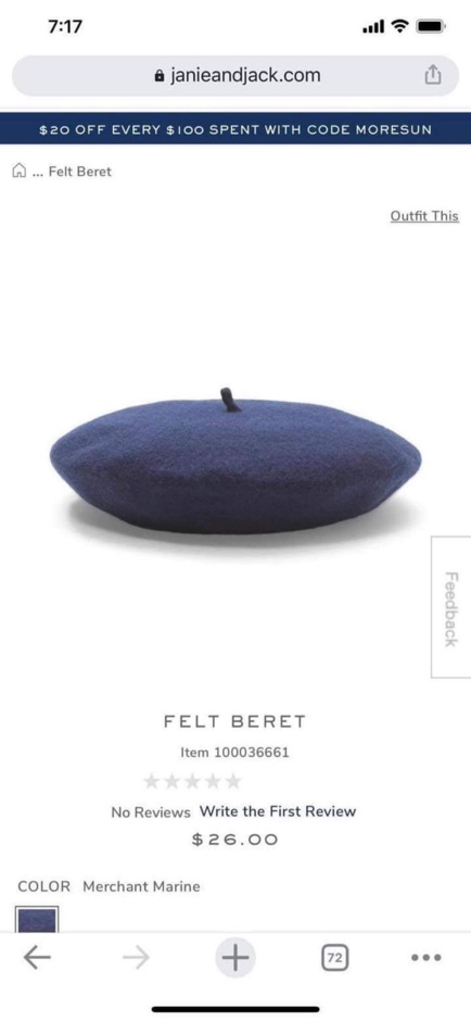 Áo cape Jack & Jannie bé gái