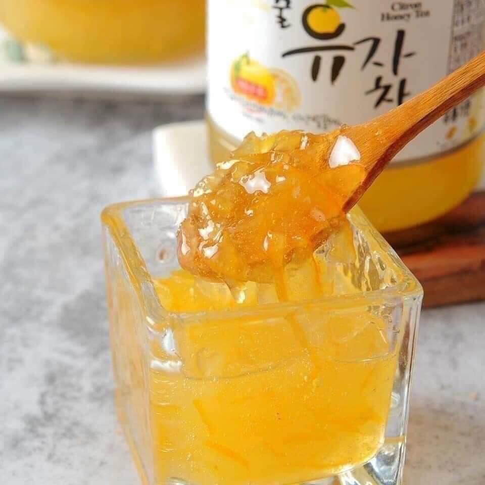 Mứt chanh ngâm mật ong Yuzu 1kg nội địa Nhật Bản