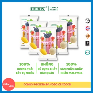 Combo 5 Gói Kem Đá Cocon Yogo Ice