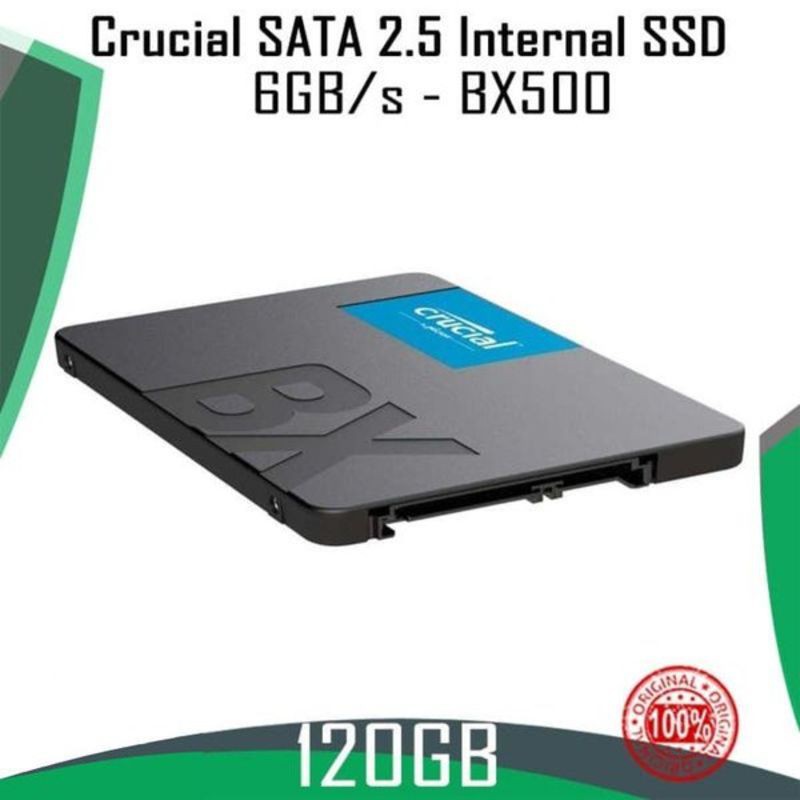 Bộ Chuyển Đổi Sata Sang Ssd Crucial 2.5 6gbs - Bx500 120gb 120 Gb